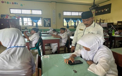Tak Lagi Gunakan Link, Tahun Ini MIN 11 Aceh Barat Luncurkan Sistem Barcode Untuk Mengakses Soal Ujian